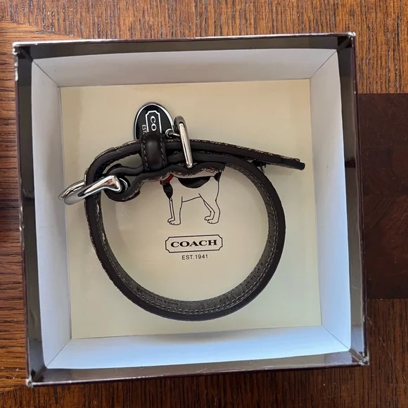 Coach Dog Collar - 13 Inches - Picture 2 of 5